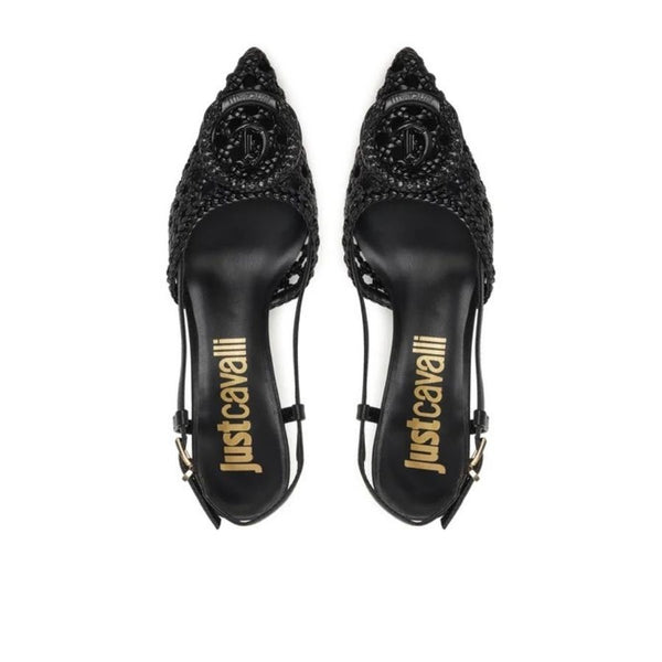 Just Cavalli Woven Heels