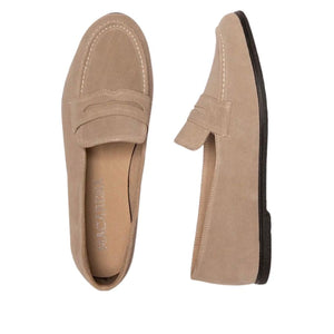 Macarena Suede Penny Loafers