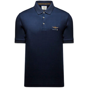 Aeronautica Militare Mercerized Cotton polo shirt