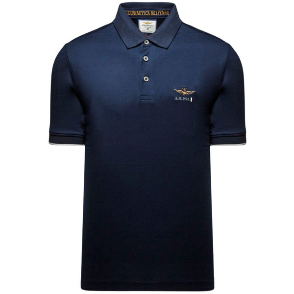 Aeronautica Militare Mercerized Cotton polo shirt