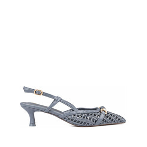 Envie Woven Slingback Heels