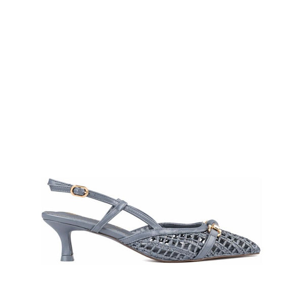 Envie Woven Slingback Heels