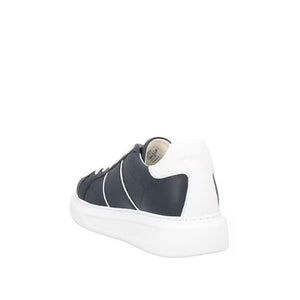 Harmont & Blaine Leather Platform Sneakers