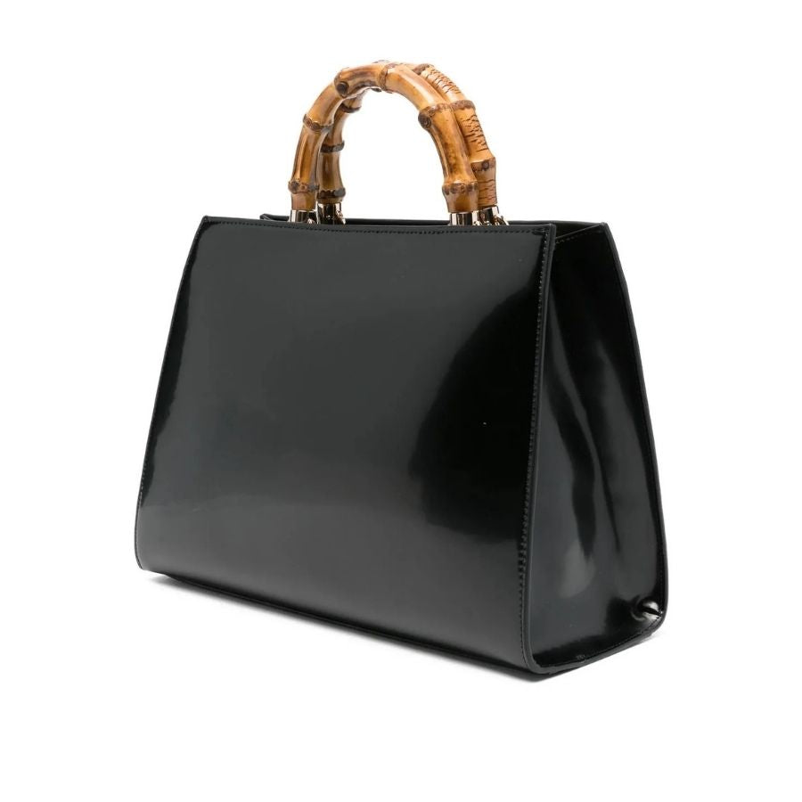 Just Cavalli Bamboo Handle Tote Bag