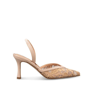 Envie Lace Slingback Heels