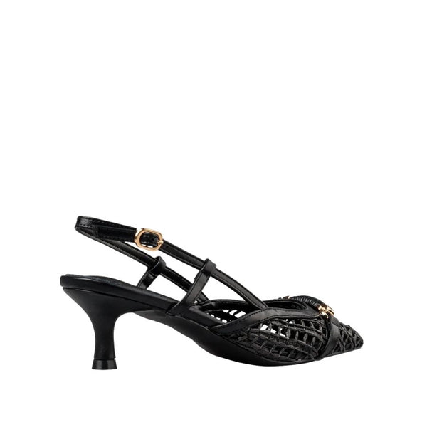 Envie Woven Slingback Heels