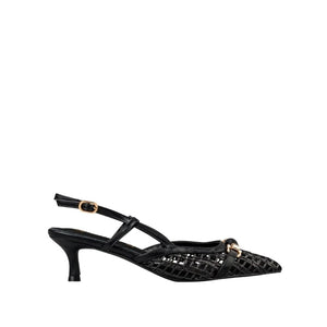 Envie Woven Slingback Heels