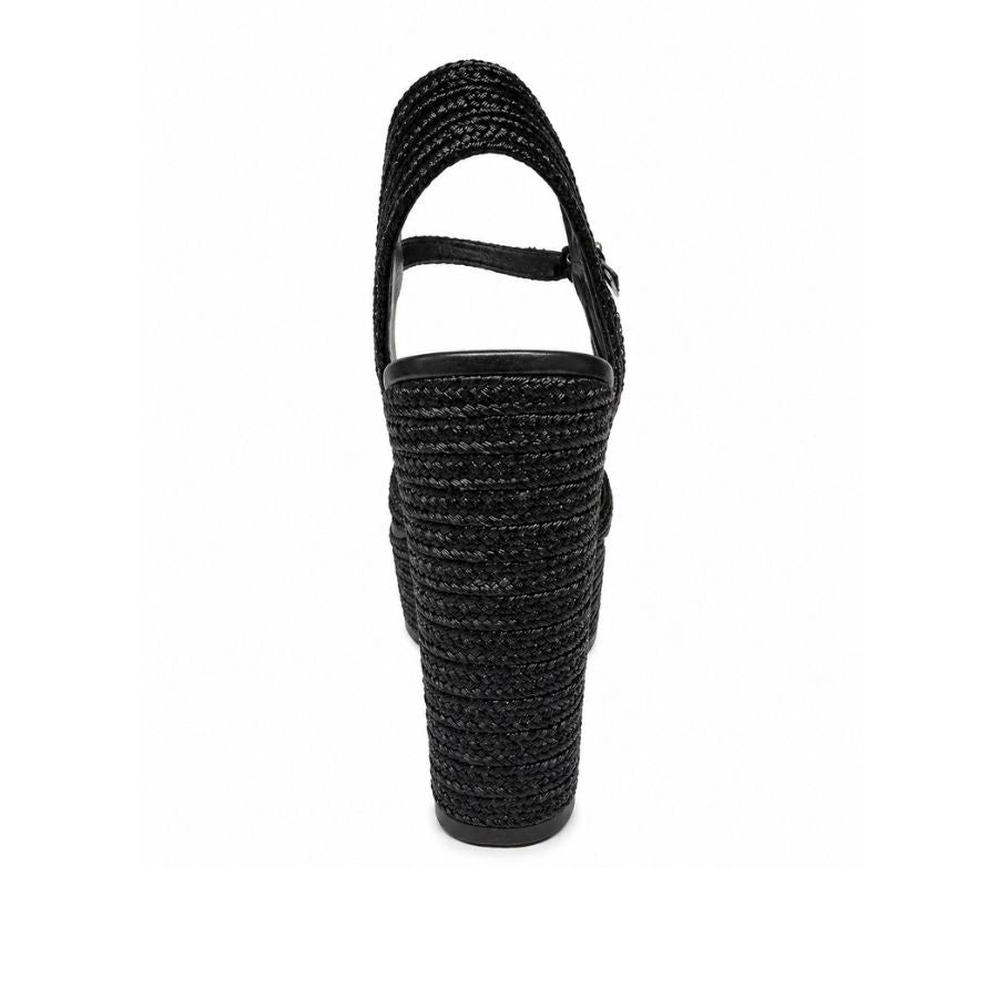 Exe Woven Wedge Sandals