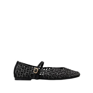 Envie Woven Mary Jane Flats