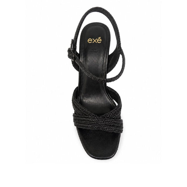 Exe Woven Wedge Sandals
