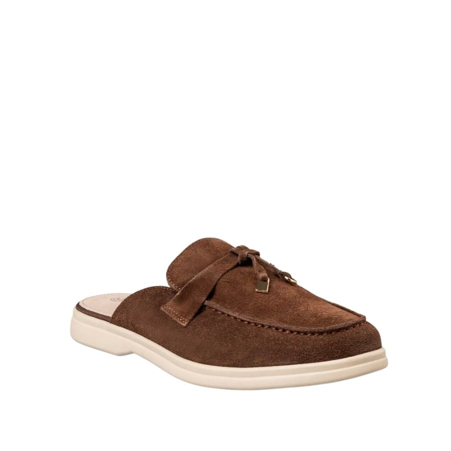 Envie Suede Mule Loafers