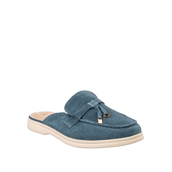 Envie Suede Mule Loafers