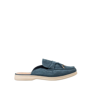 Envie Suede Mule Loafers