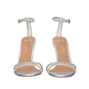 Exe Rhinestone High-Heel Sandals