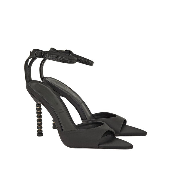 Exe Rhinestone Heel Sandals