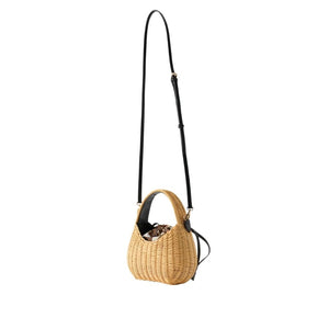 Just Cavalli Straw Mini Bag