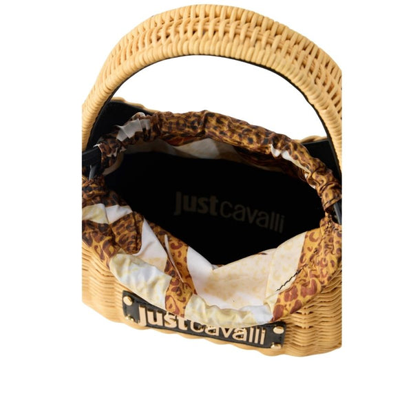 Just Cavalli Straw Mini Bag