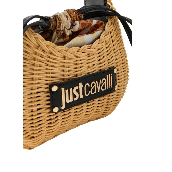 Just Cavalli Straw Mini Bag