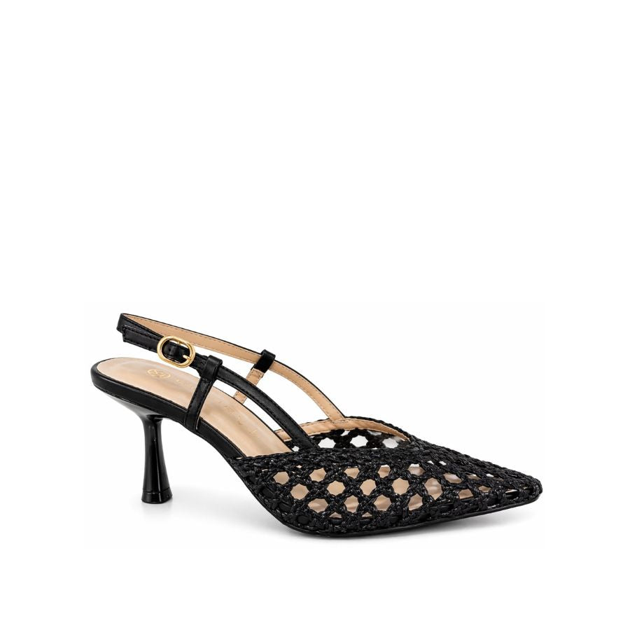 Envie Woven Slingback Flats