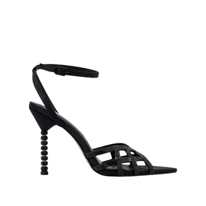 Exe Rhinestone High-Heel Sandals