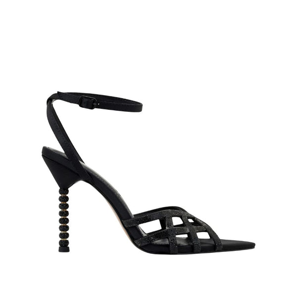 Exe Rhinestone High-Heel Sandals