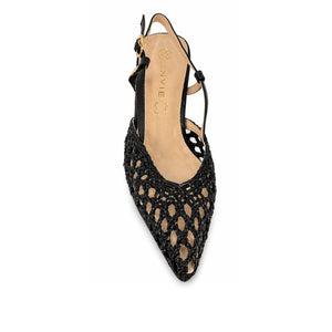 Envie Woven Slingback Flats