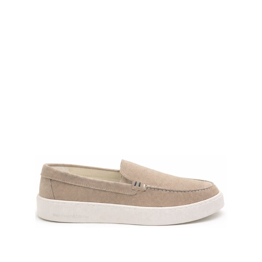 Harmont & Blaine Suede Slip-On Loafer