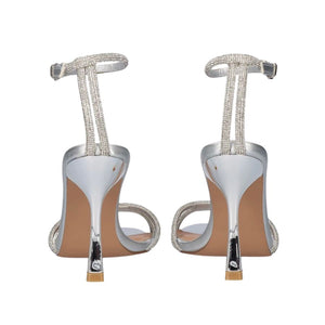 Exe Rhinestone High-Heel Sandals