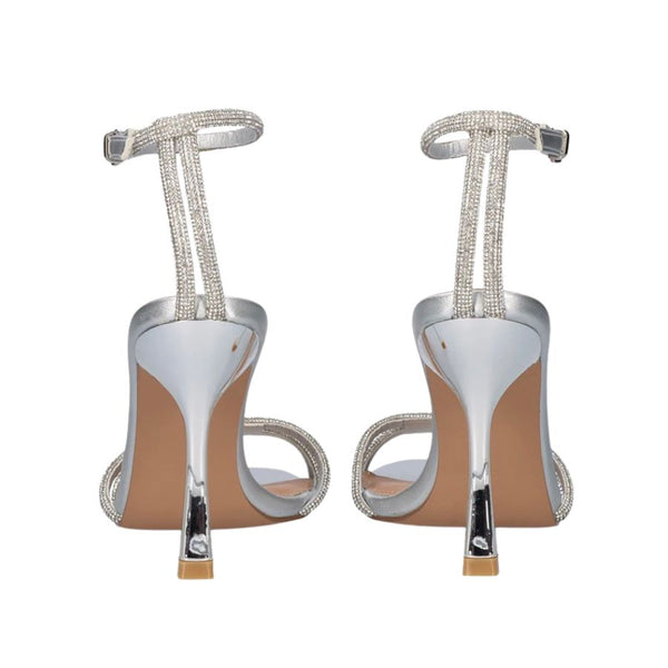 Exe Rhinestone High-Heel Sandals