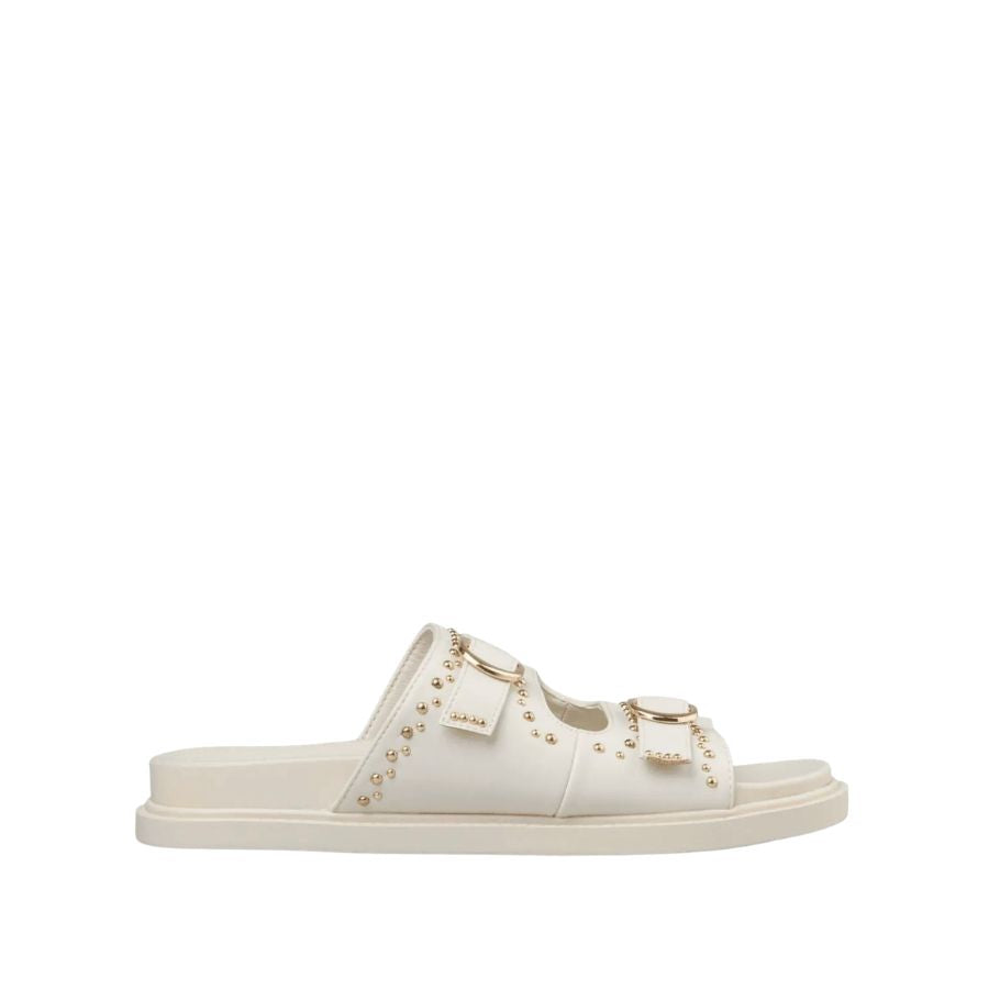 Envie Double Strap Studded Sandals