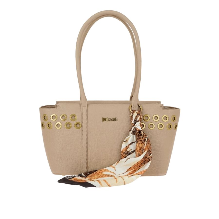 Just Cavalli Eyelet Bag With Scarf