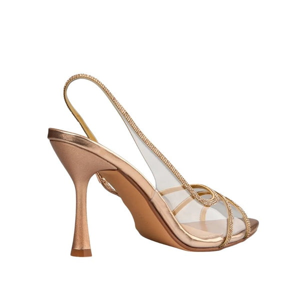 Envie Rhinestone Slingback Heels