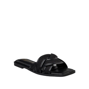 Envie Cross Strap Slide Sandals