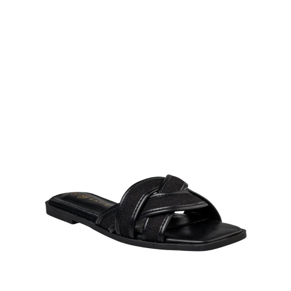Envie Cross Strap Slide Sandals