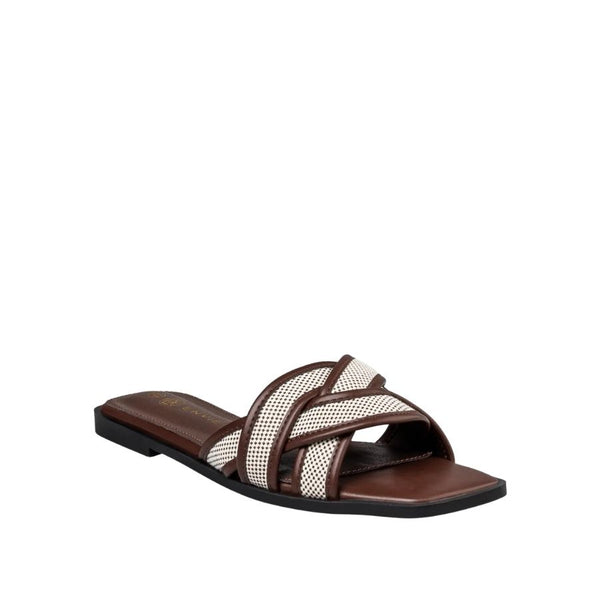 Envie Cross Strap Slide Sandals