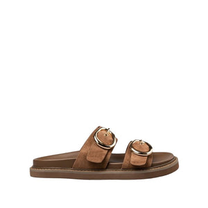 Envie Double Buckle Slide Sandals