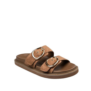 Envie Double Buckle Slide Sandals