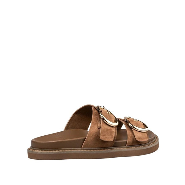 Envie Double Buckle Slide Sandals
