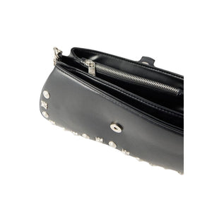 Just Cavalli Snake Buckle Studded Bag