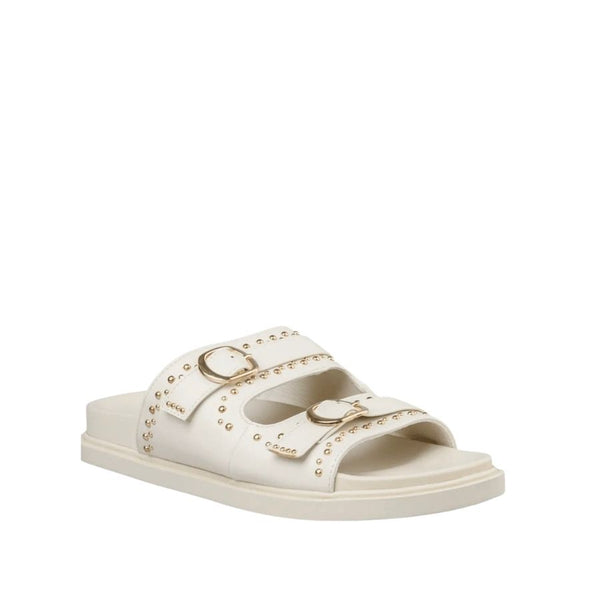 Envie Double Strap Studded Sandals