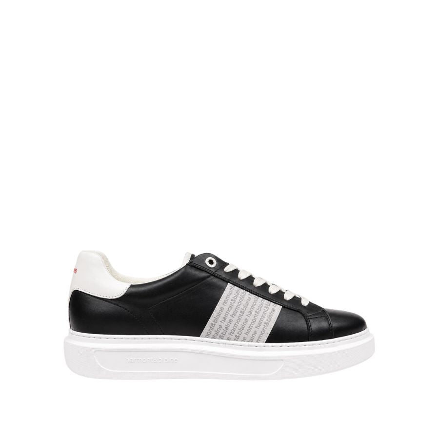 Harmont & Blaine Leather Logo Sneakers