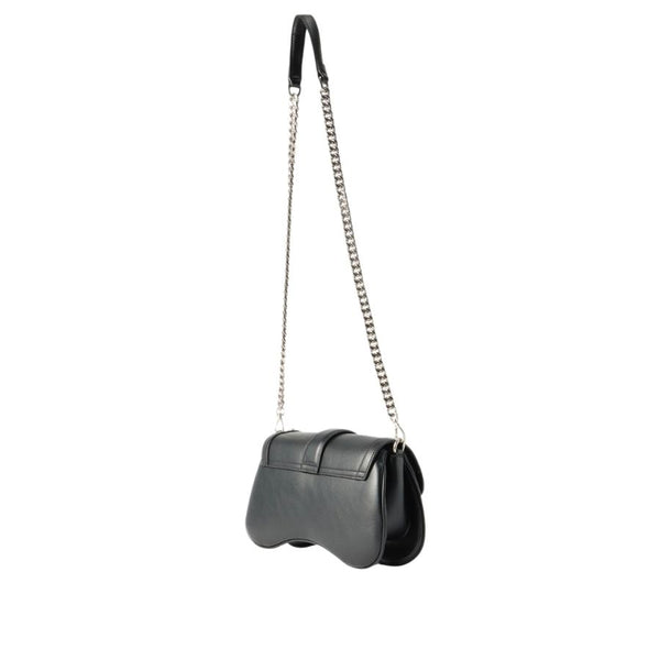 Just Cavalli Snake Buckle Studded Bag