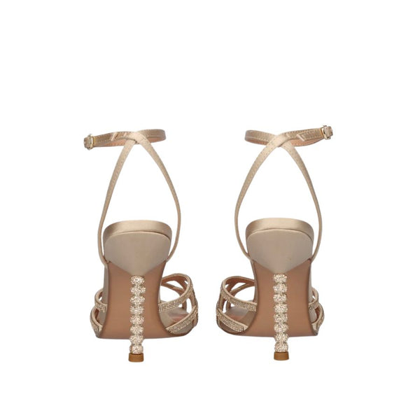 Exe Rhinestone High-Heel Sandals