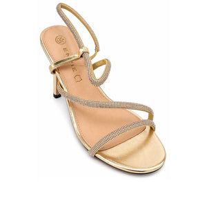 Envie Rhinestone Slingback Heels