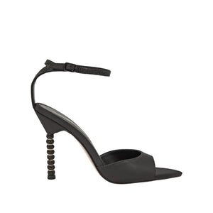 Exe Rhinestone Heel Sandals