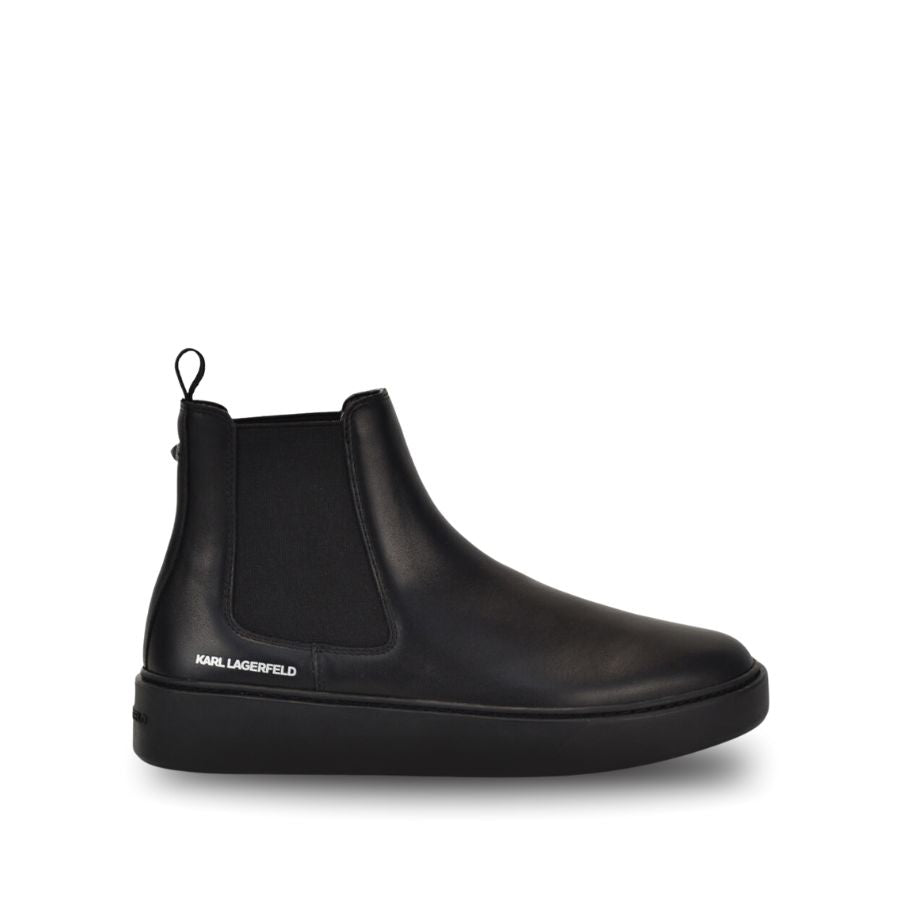 Karl Lagergeld Leather Mid Boots