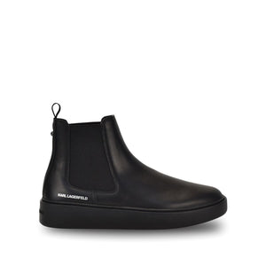 Karl Lagergeld Leather Mid Boots