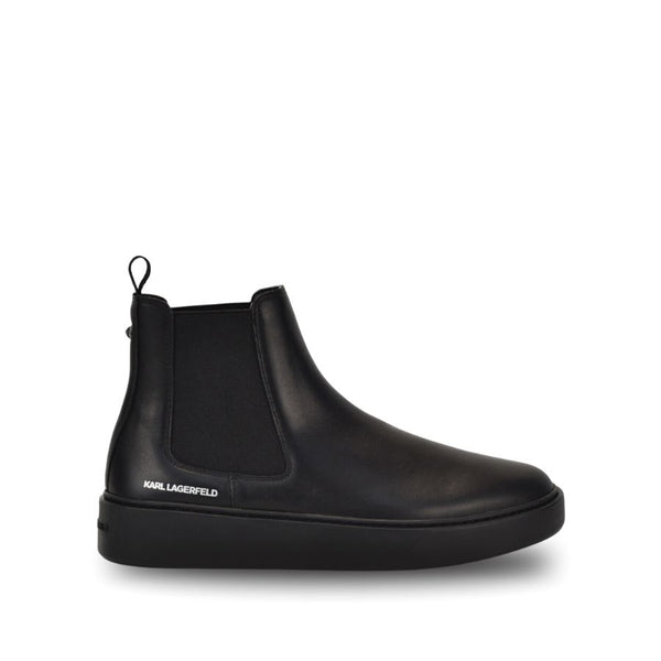 Karl Lagergeld Leather Mid Boots