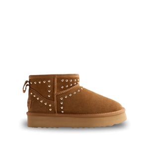 Gioseppo Studded Australian-Style Suede Boots