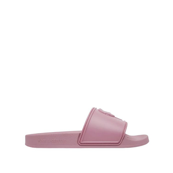 Karl Lagerfeld Icon Slides Women - Mauve Pink